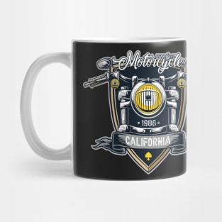 Motorcycle in California Mug